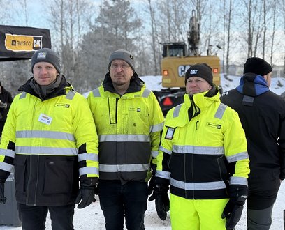 Avescon Mikko Aules, Sami Kukkonen ja Mika Pulkkinen