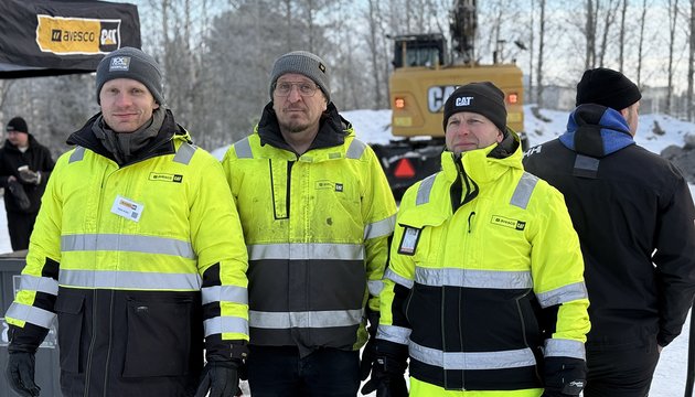 Avescon Mikko Aules, Sami Kukkonen ja Mika Pulkkinen